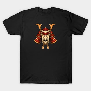 Awesome Demon Samurai Illustration T-Shirt